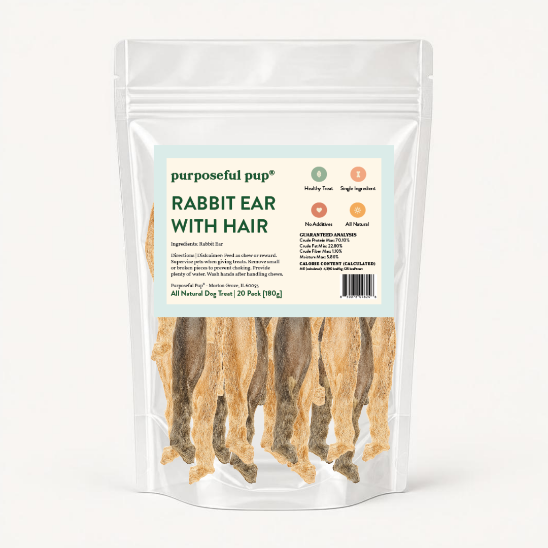 Rabbit Ear with Hair