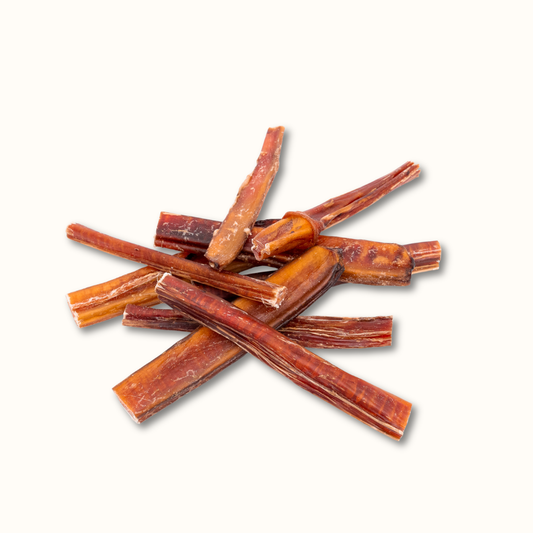 European 6-inch beef bully sticks for dogs – natural long-lasting single-ingredient chews
