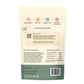 Back of Duck Bites 5oz package showing single-ingredient duck meat, grain-free, vegetarian fed, no additives